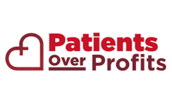 Patients over Profits logo